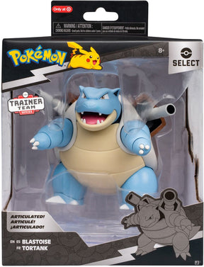Jazwares pokemon - select 15cm super-articulated figure blastoise w12