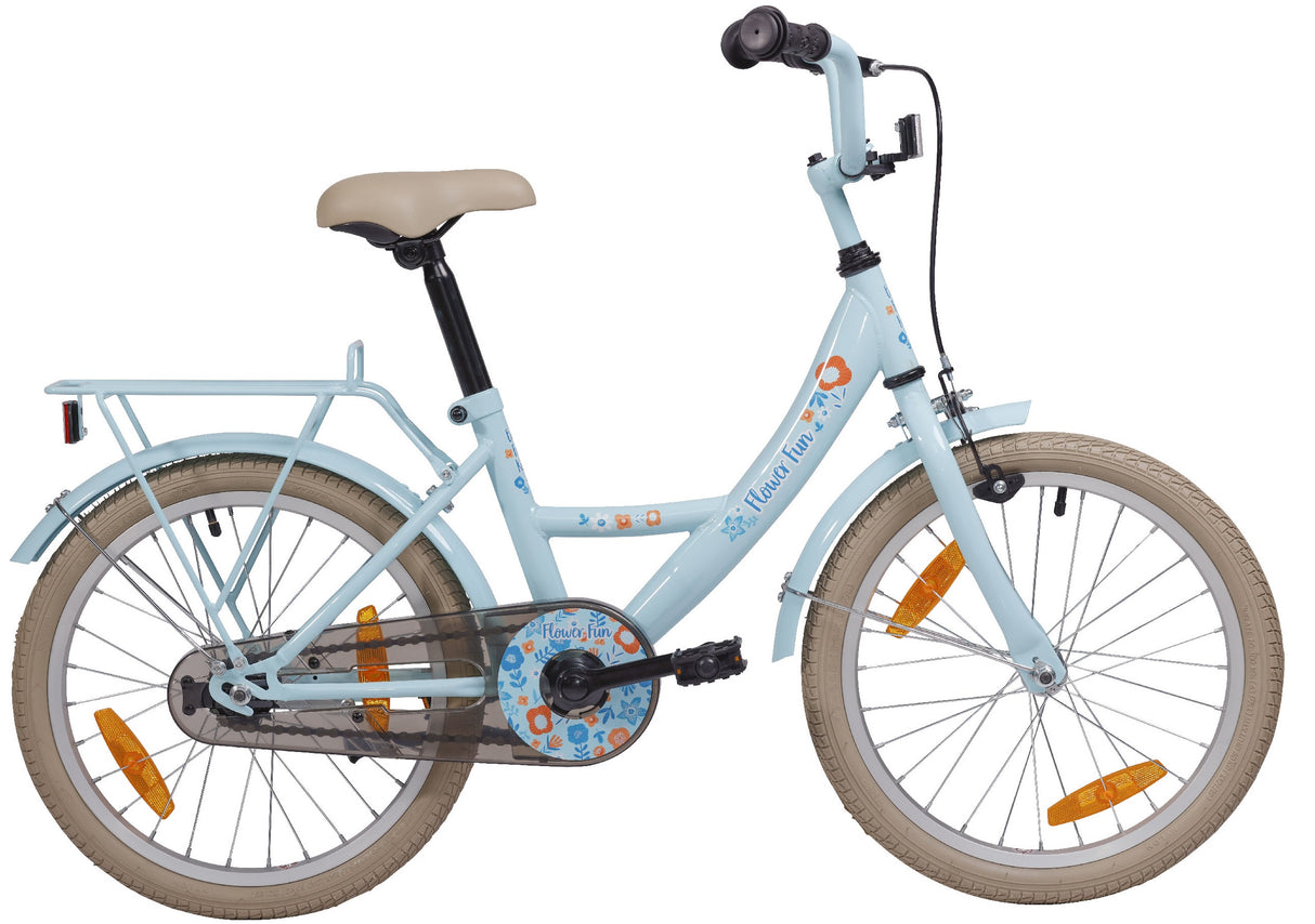 Bikefun Kinderbike 18 Blumen Spaß Blau