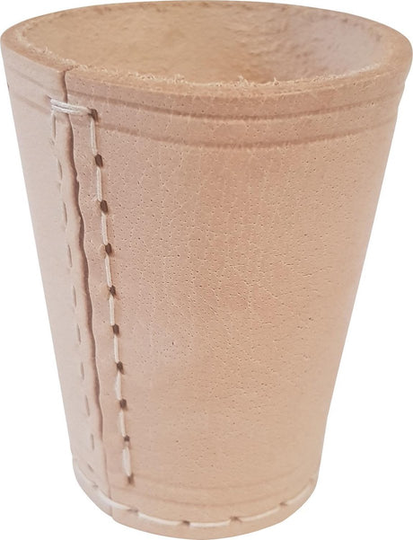 Longfield poker beker 9cm leder