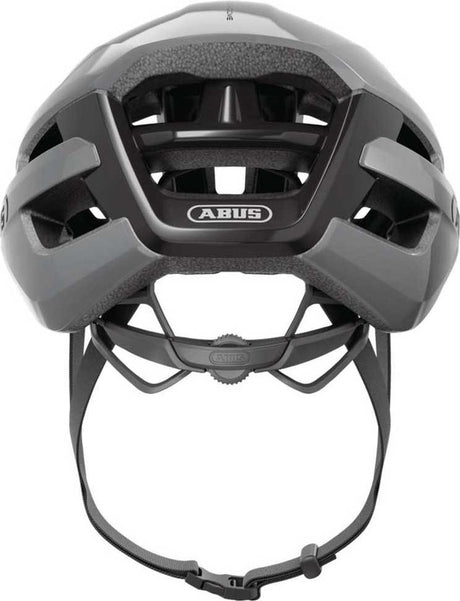 Abus Helm Powerdome Ace Race grau M 54-58cm