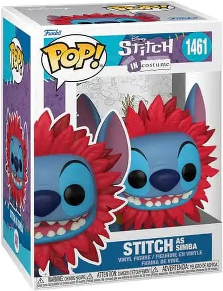 Funko Lilo Stitch Pop! Buddy Vinyl-Figurenkostüm – Simba 9 cm