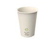 Reusable plastic koffiebeker blanco beige 180cc (20 stuks)