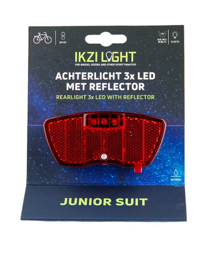 Ikzi Light Heck -Licht -Träger Junior 3xled