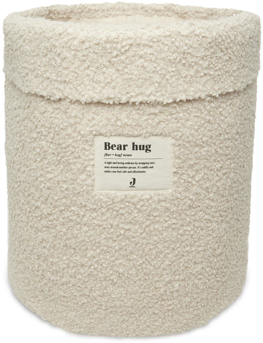 Jollein opbergmand boucle - naturel