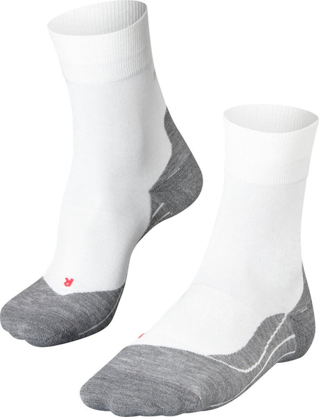 Falke ru4 Anti-Blister Baumwoll-Funktionsmaterial Laufsocken Damen Weiß – Größe 39-40