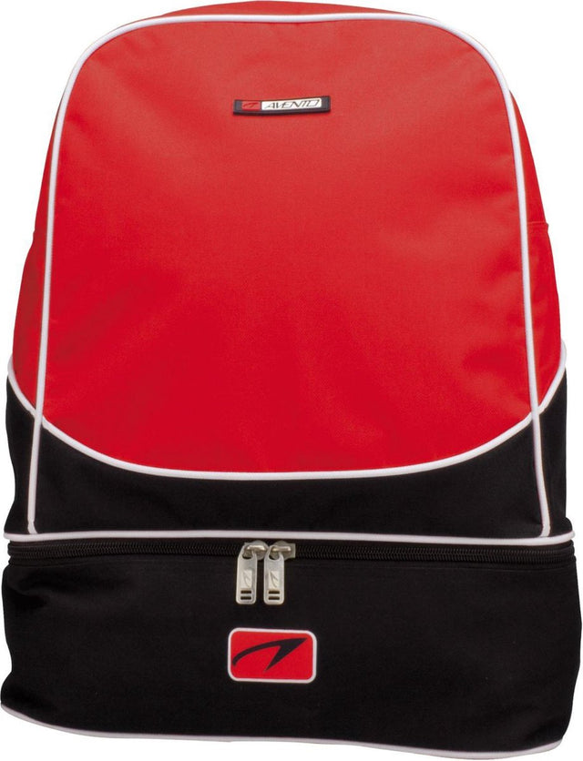 Avento Sportrucksack – Junior – rot schwarz weiß s