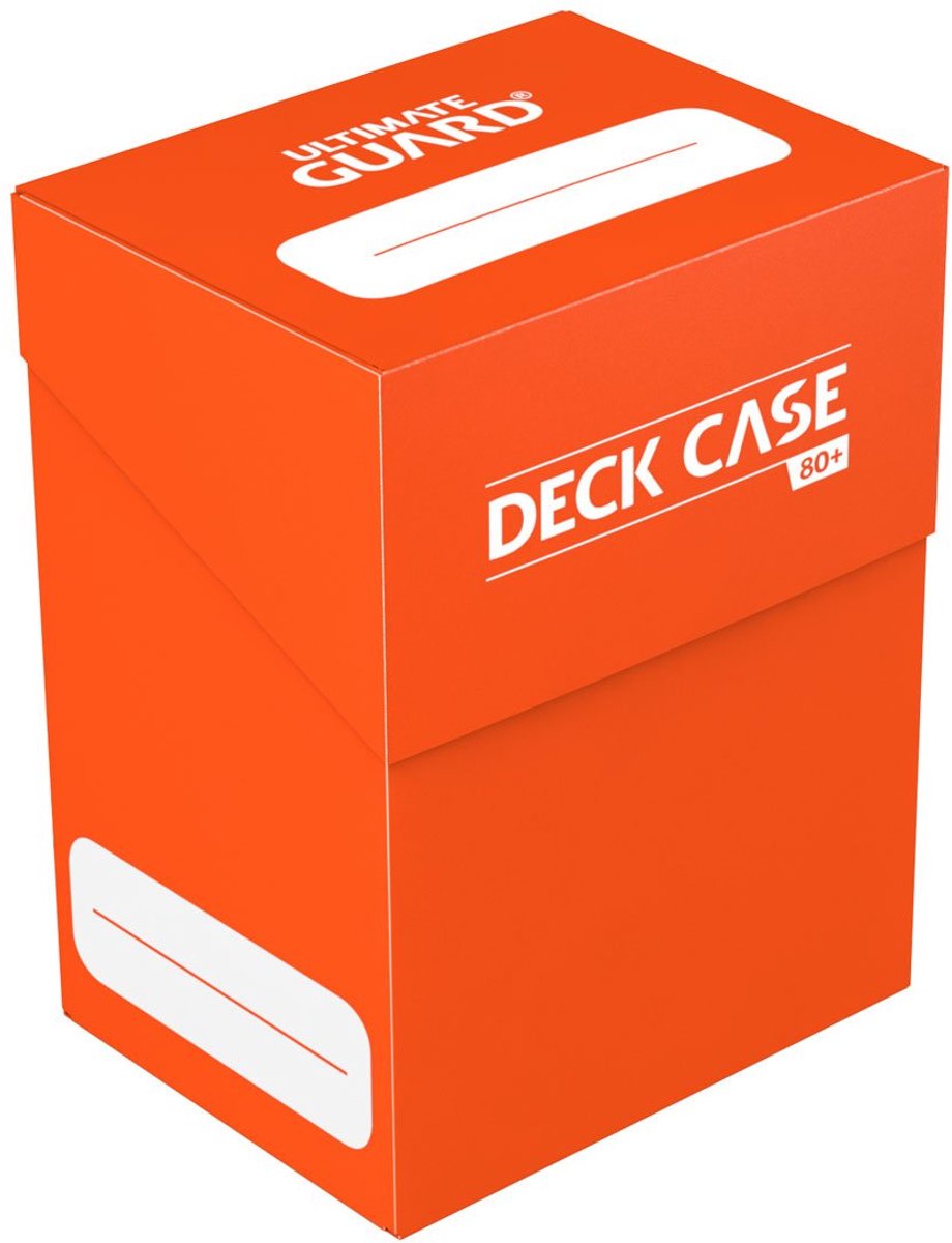Ultimate guard deck case 80+ - orange