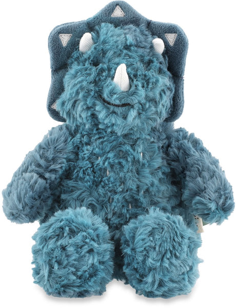 Trixie knuffeldier baby mr. triceratops – zachte knuffel van gerecycleerde materialen – 18 cm