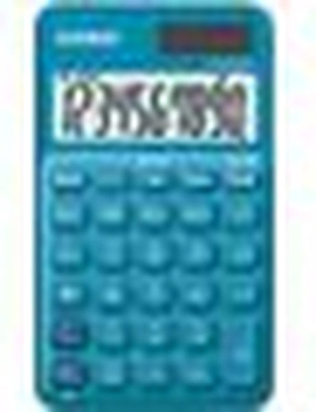 Casio sl-310uc-bu – Taschenrechner – 10-stelliges Display – solar- und batteriebetrieben – blau