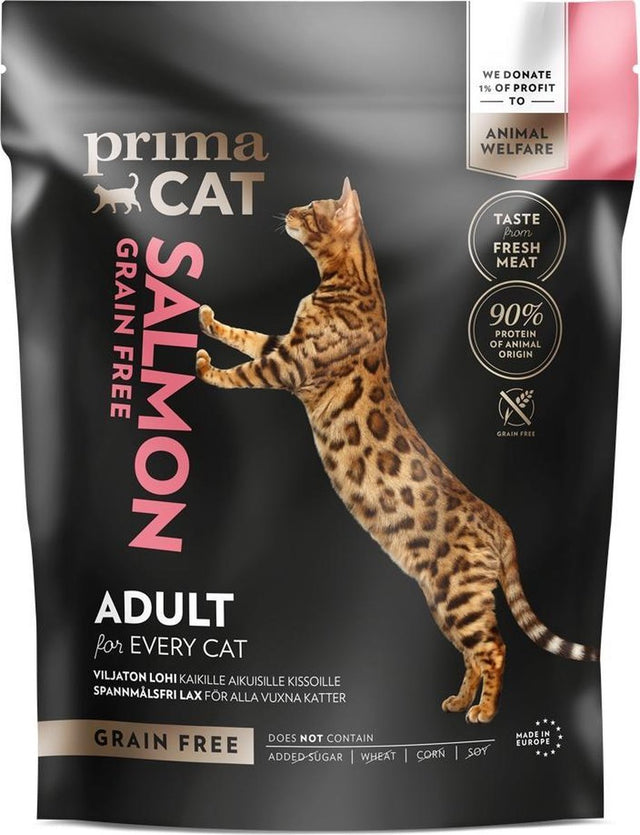 Primacat adult - graanvrij kattenvoer - zalm - 1,4 kg