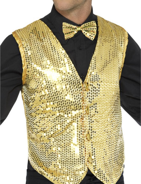 Smiffys Paillettenweste XL