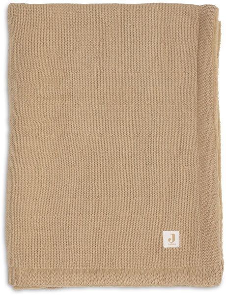 Jollein deken wieg 75x100cm sprinkle knit hazel fluffy