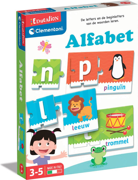 Clementoni Alphabet-Puzzle aus Pappe