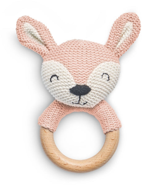 Jollein bijtring deer - pale pink