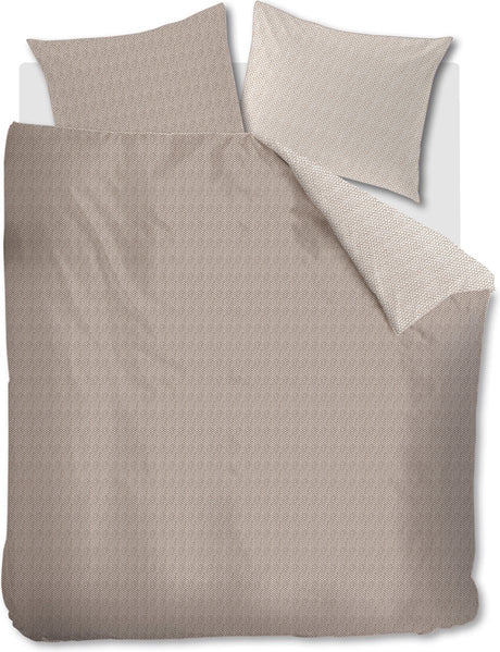 Riviera maison twisted dekbedovertrek - tweepersoons - 200x200 220 - zand