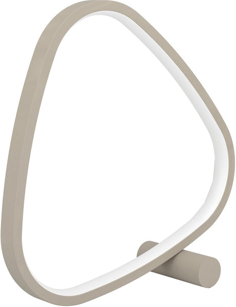 Eglo leporano tafellamp - 27,5 cm - zandkleur beige wit - instelbaar wit licht (warm, neutraal en daglicht) - dimbaar