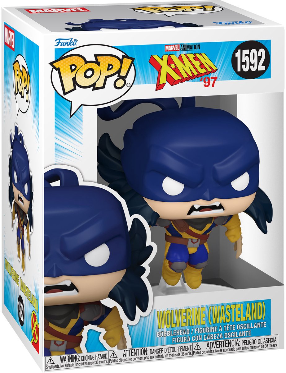 Funko X-Men 97' Wolverine (Wasteland) Vinylfigur 1592 Unisex Pop! - neutral - Standard