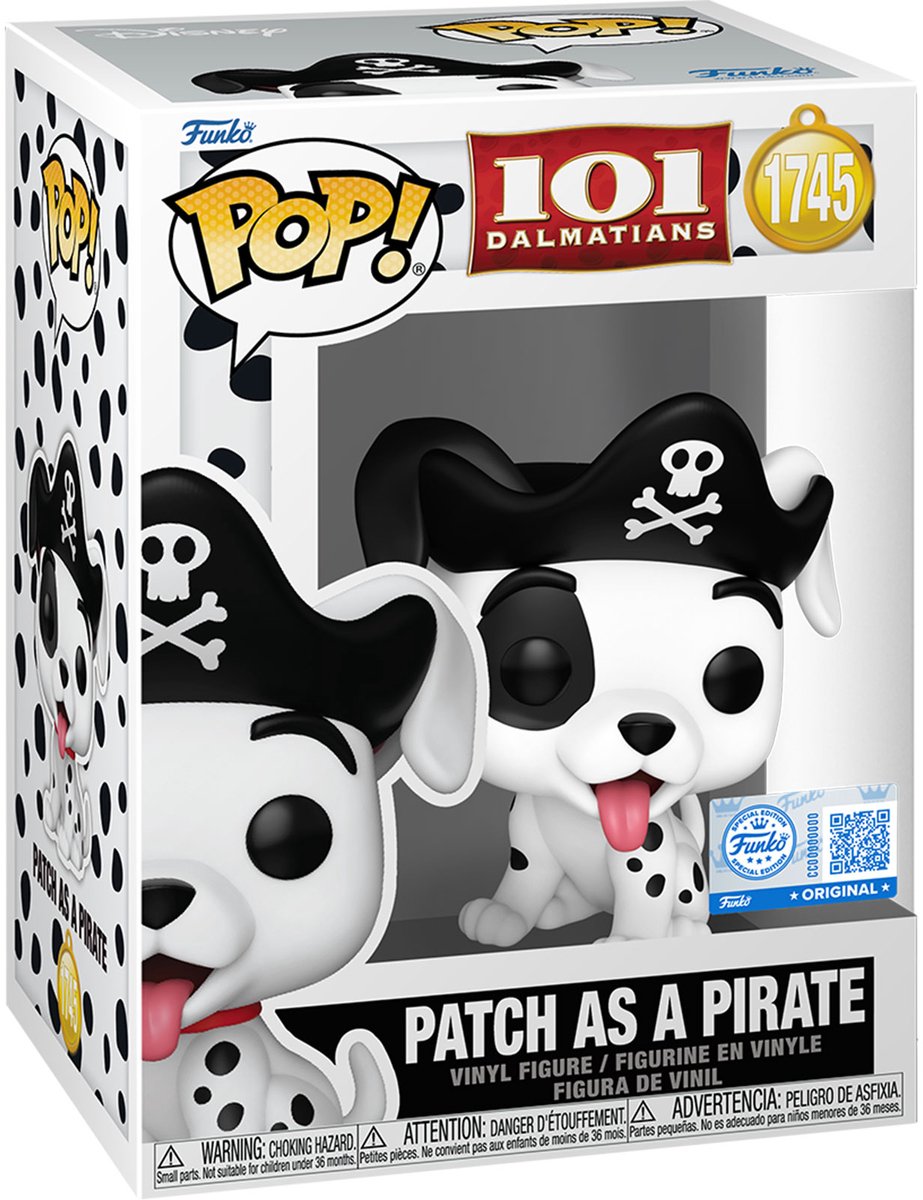 Funko Pop Vinyl: 101 DS2 Patch (Piratenkostüm)