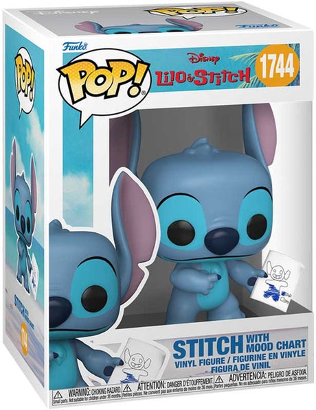 Funko Lilo Stitch Stitch mit Stimmungstabelle Vinylfigur 1744 Unisex Pop! - neutral - Standard