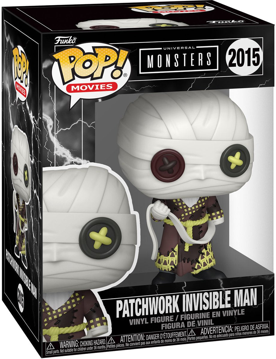 Funko-Pop! Filme: Universal Monsters – Patchwork Inivisble Man #2015