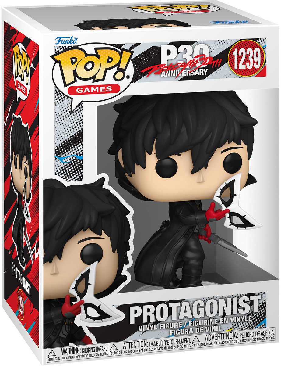 Funko Persona 5 Pop! Spiele Vinylfigur Protagonist(en) 9 cm
