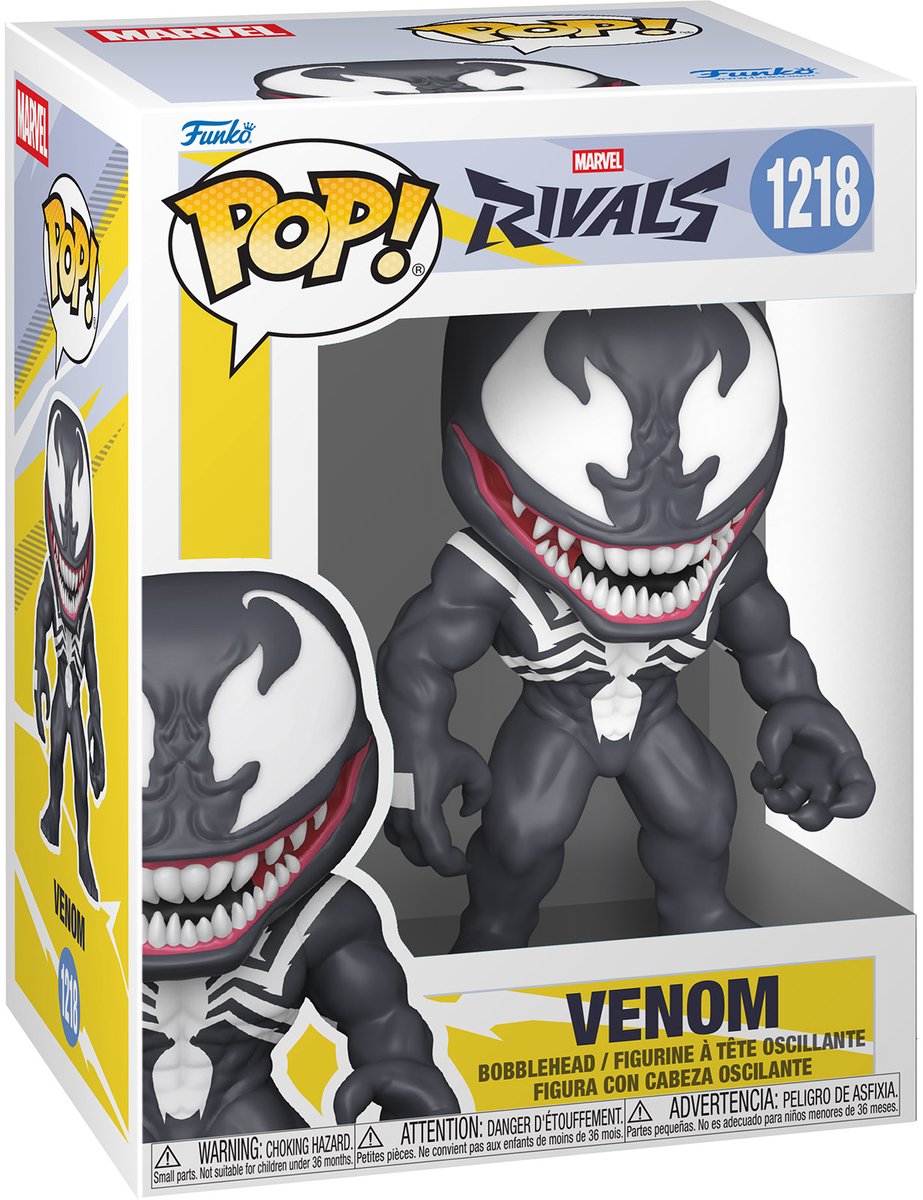 Funko Marvel Rivals – Venom (Chase Edition möglich) Vinylfigur 1218 Unisex Pop! - neutral - Standard