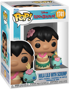 Funko Lilo Stitch Hula Lilo mit Scrump Vinylfigur 1741 Unisex Pop! - neutral - Standard