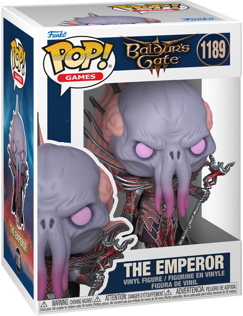 Funko Dungeons and Dragons Baldur's Gate 3 – The Emperor Vinylfigur 1189 Unisex Pop! - neutral - Standard