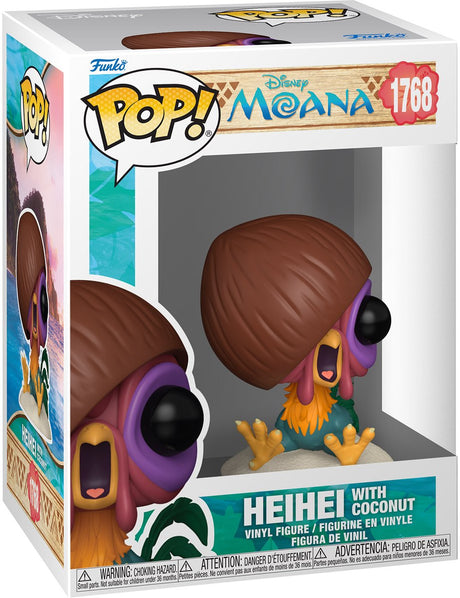 Funko-Pop! Disney: Moana – Hei Hei mit Kokosnuss #1768
