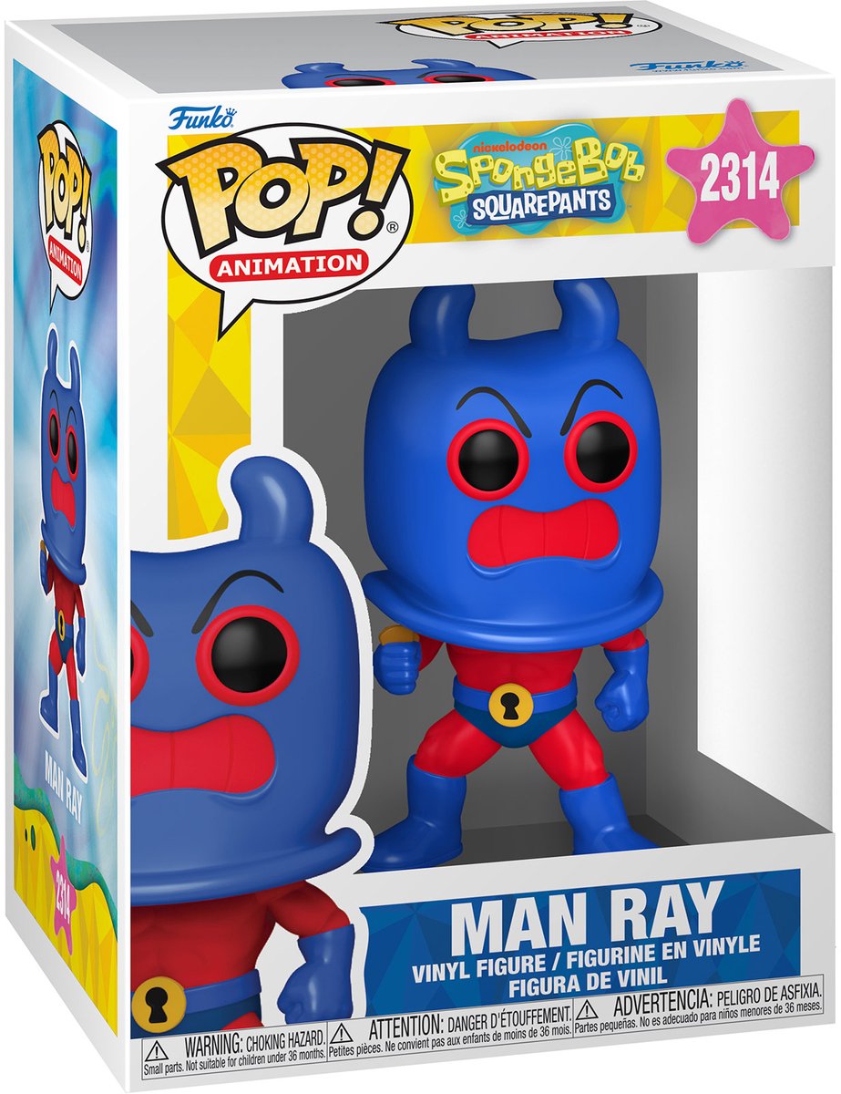 Funko-Pop! Animation: SpongeBob Schwammkopf – Man Ray #2314