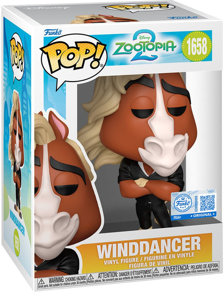 Exklusive Sonderedition von Funko Pop Zootopia 2 – Wind Dancer #1658