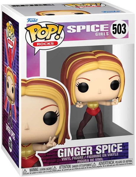 Funko Spice Girls Ginger Spice – Pop rockt! Vinylfigur 503 Unisex-Puppe! - neutral - standard