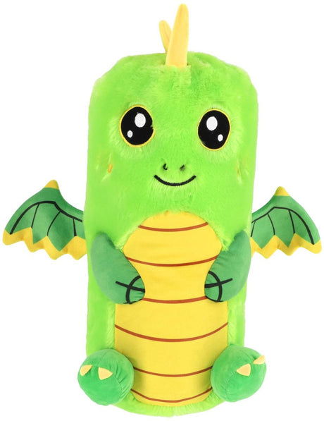 Plüsch hüpfender, umarmender Drache 50 cm | 2 Stk