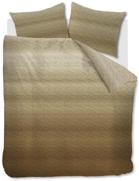 Beddinghouse lexi dekbedovertrek - tweepersoons - 200x200 220 - goud