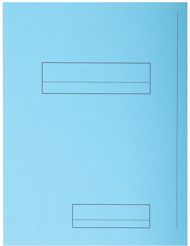 Exacompta super 210 – Packung mit 50 Ordnern mit 2 Klappen – 24 x 32 cm – hellblau – 335006e