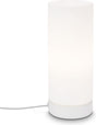 Briloner Paipa – Tischlampe – Weiß – Glas – Metall – E14-Fassung – ø10 cm