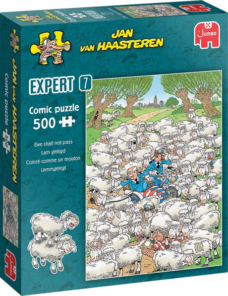 Jumbo Jan van Haasteren Puzzle Experte 7 – gelähmt, 500 Teile.