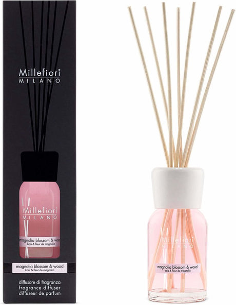 Millefiori milano geurstokjes 100 ml - magnolia blossom wood