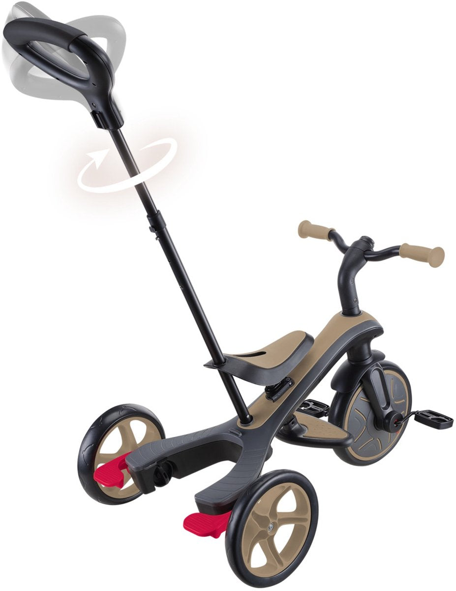Globber Trike 4 in 1 in Braun
