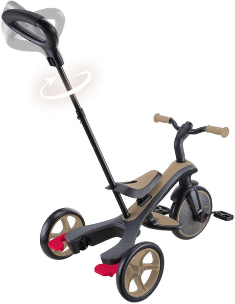 Globber Trike 4 in 1 in Braun