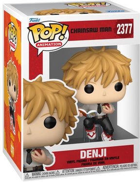 Funko chainsaw man denji vinylfiguur 2377 unisex pop! - neutraal - standard