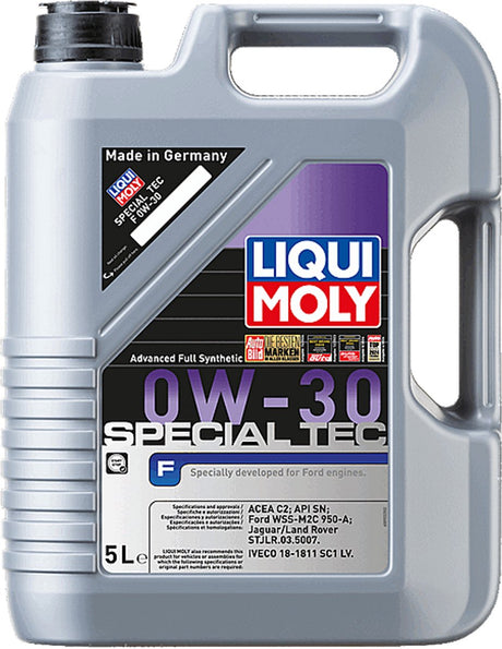 Liqui moly special tec f 0w30 motorolie 5 liter
