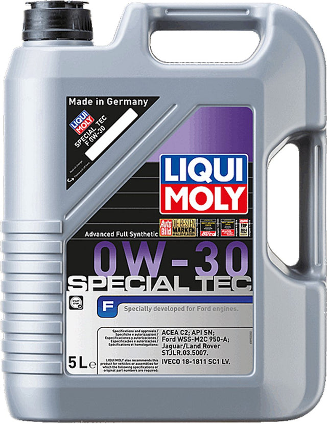 Liqui moly special tec f 0w30 motorolie 5 liter