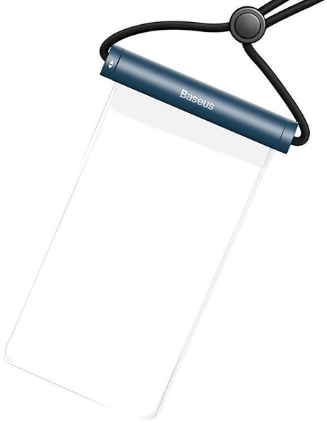 Baseus aquaglide serie - waterdichte telefoonhoes - 7.2'' - blauwe kleur - ipx8