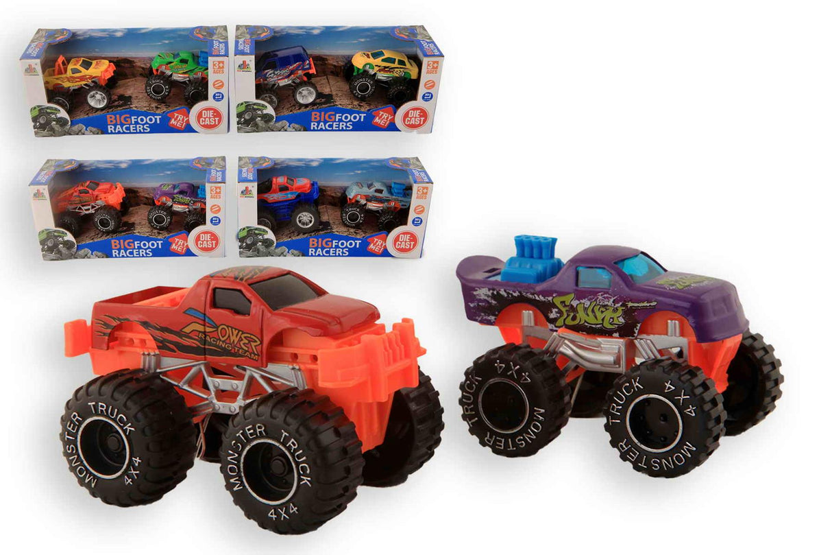 Bigfoot-Racer aus Druckguss, 7 cm
