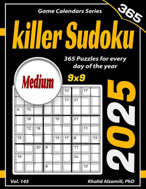 Game calendars- 2025 killer sudoku