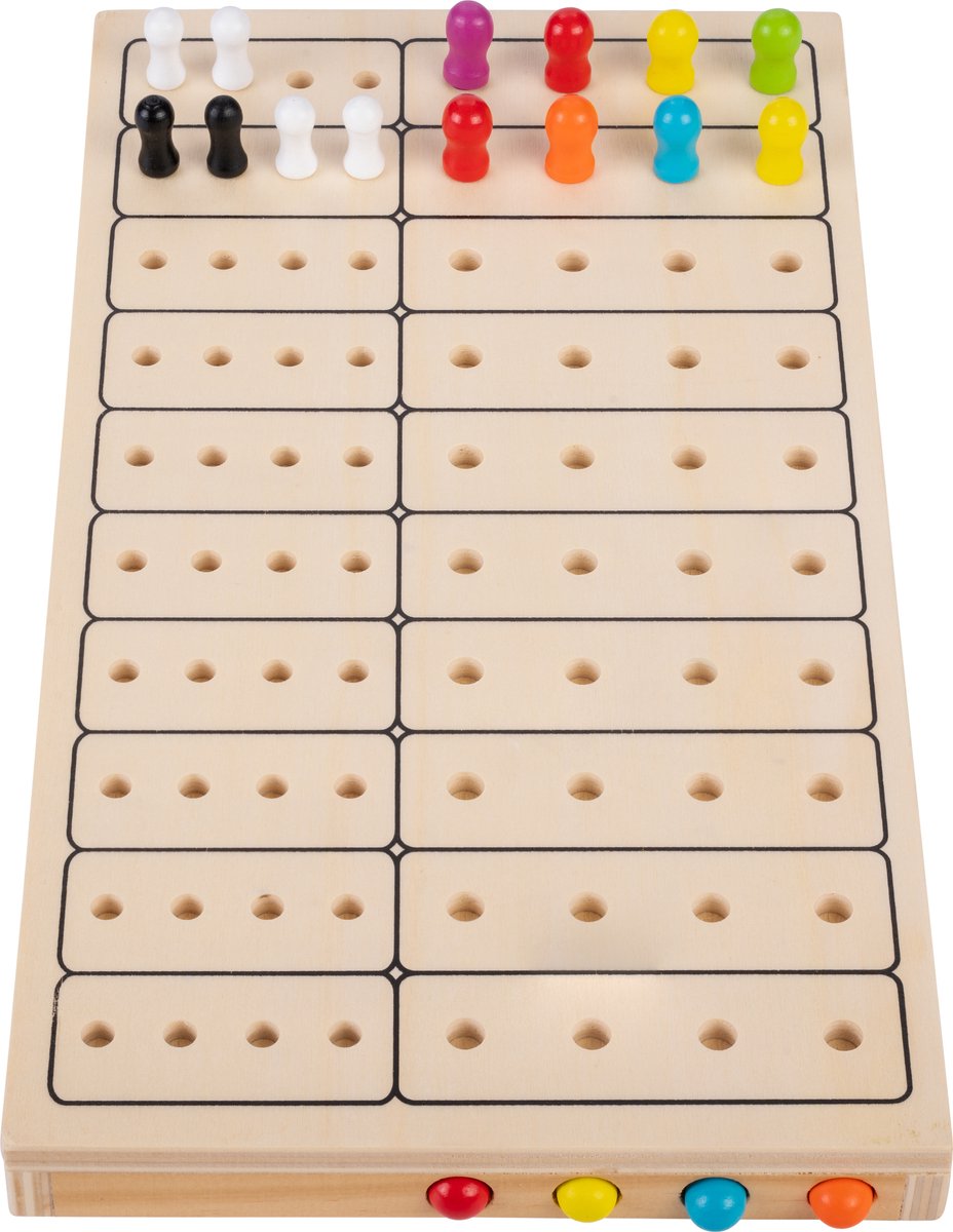 Geheimcode-Spiel aus Holz