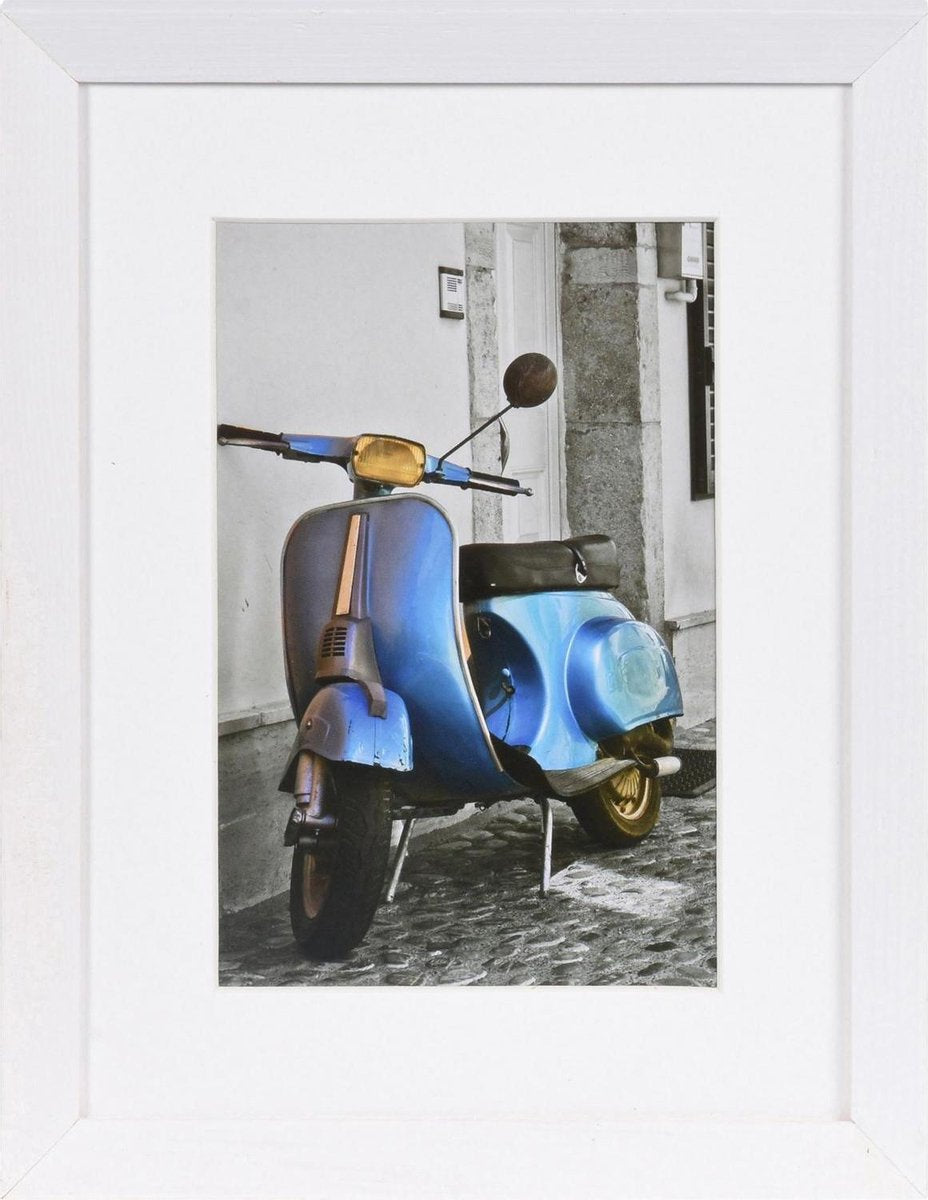 Henzo-Fotorahmen – Umbrien – Fotogröße 15 x 20 cm – weiß