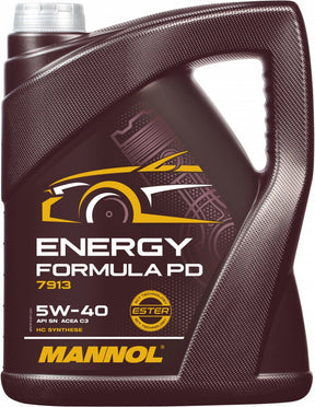 Mannol energy formula pd | 5w40 motorolie | 5 liter | de oliereus