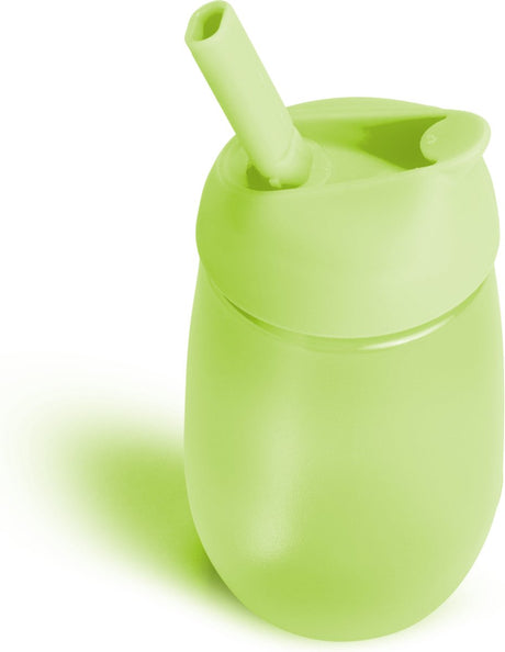 Munchkin-Strohbecher – auslaufsicherer Trinkbecher – einfache Reinigung – leicht zu reinigen – spülmaschinenfest – Trinkbecher für Baby und Kind – 296 ml – grün